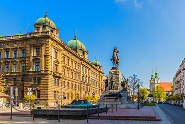 Grunwald Monument, Krakow, Poland, Europe