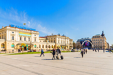 Krakow Glowny, the Old Main Railway Station, Krakow, Poland, Europe