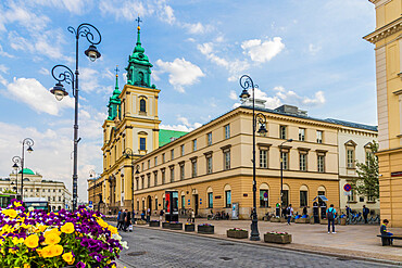 The Holy Cross Church in the Old Town, UNESCO World Heritage Site, Warsaw, Poland, Europe