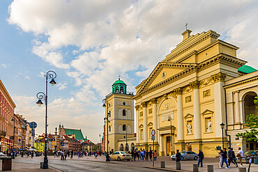 St. Anne's Church in the Old Town, UNESCO World Heritage Site, Warsaw, Poland, Europe