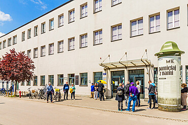 Oskar Schindler's Enamel Factory, now a museum in the former historical Jewish ghetto in Podgorze, Krakow, Poland, Europe