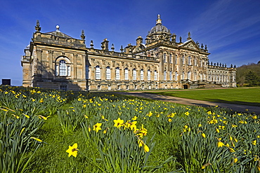 Springtime at Castle Howard, North Yorkshire, England, United Kingdom, Europe