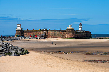 Fort Perch Rock, New Brighton, Wirral, Cheshire, England, United Kingdom, Europe