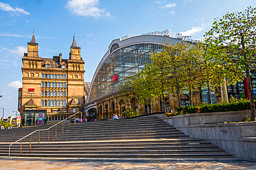 Liverpool Lime Street Railway Station, Liverpool, Merseyside, England, United Kingdom, Europe