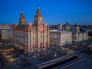 The Three Graces, Pier Head, Liverpool.