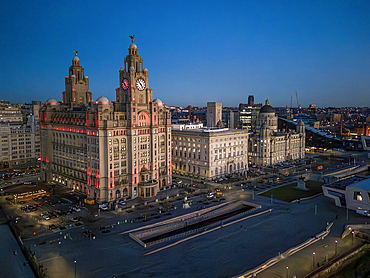 The Three Graces, Liverpool Merseyside