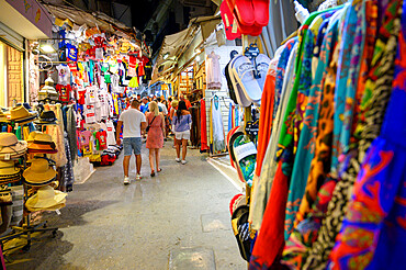 Shops selling souvenirs, Parga, Preveza, Greece, Europe