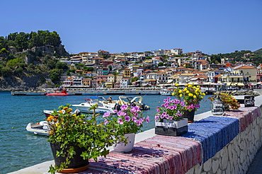 The colourful town of Parga, Parga, Preveza, Greece, Europe