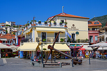 The town of Parga in summer, Parga, Preveza, Greece, Europe