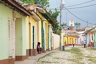 Street scene, Trinidad, Cuba, West Indies, Caribbean, Central America