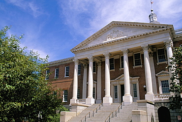 The State House, Annapolis, Maryland, United States of America, North America