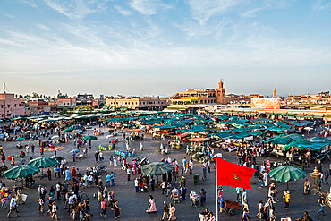 Jemaa el-Fna Square, UNESCO World Heritage Site, Marrakech, Morocco, North Africa, Africa