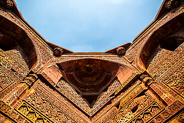 Architectural detail, New Delhi, India, Asia