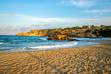 Cala Tarida beach, Ibiza, Balearic Islands, Spain, Mediterranean, Europe