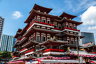 Buddha Tooth Relic Temple, Singapore, Southeast Asia, Asia