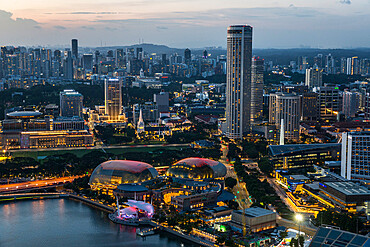 Esplanade, Theatres on the Bay, Singapore, Southeast Asia, Asia