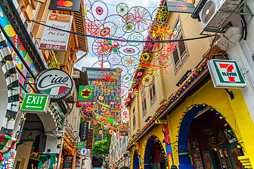 Haji Lane, Kampong Glam, Singapore, Southeast Asia, Asia