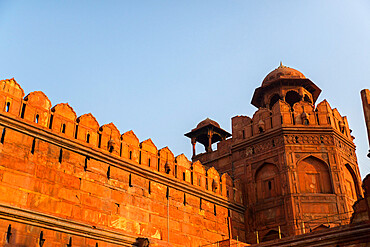 Red Fort, UNESCO World Heritage Site, Delhi, India, Asia