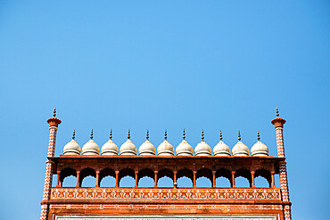 Royal Gate, Taj Mahal, UNESCO World Heritage Site, Agra, Uttar Pradesh, India, Asia