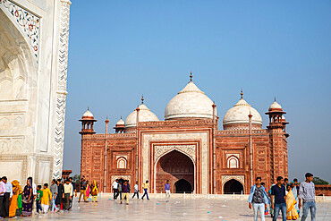 Taj Mahal, UNESCO World Heritage Site, Agra, Uttar Pradesh, India, Asia