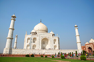 Taj Mahal, UNESCO World Heritage Site, Agra, Uttar Pradesh, India, Asia