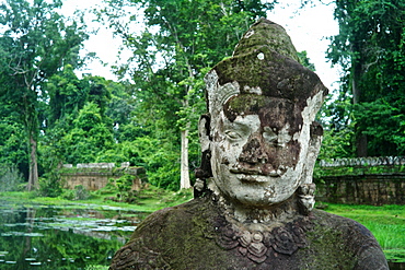 Ancient ruins of Ta Prohm Temple, Angkor, Siem Reap, Cambodia