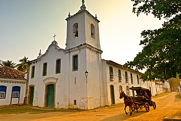 Capela de Nossa Senhora das Dores (Chapel of Our Lady of Sorrows), Paraty, Rio de Janeiro State, Brazil