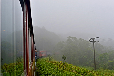 Serra Verde Express train from Curitiba, the touristic Paranagua-Curitiba Railway, Parana, Brazil