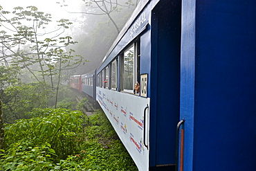 Serra Verde Express train from Curitiba, the touristic Paranagua-Curitiba Railway, Parana, Brazil