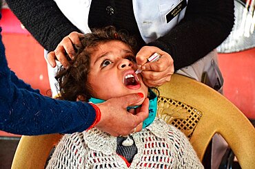 Three-day Polio Vaccination Drive Begins In India