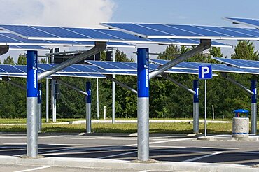 Solar panels. Agrate Brianza. Lombardy. Italy
