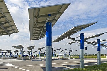 Solar panels. Agrate Brianza. Lombardy. Italy