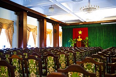 Meeting Room at The Reunification Palace, Ho Chi Minh City, Vietnam, Southeast Asia