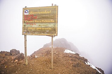 Rucu Pichincha Volcano 4,696m summit, Quito, Pichincha Province, Ecuador, South America