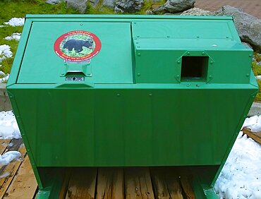 Bear proof Trash Bin