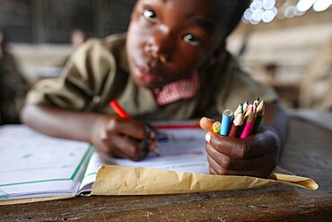 Primary school in Africa.