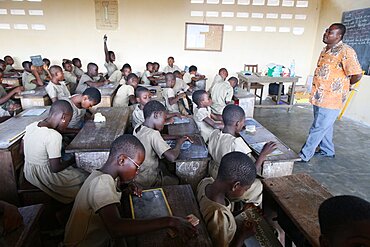 Primary school in Africa.