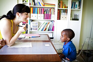 Child In Speech Therapy