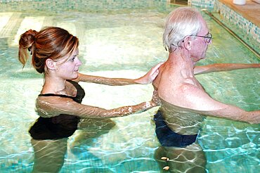 Mature Adult, Rehabilitation in Pool