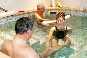 Mature Adult, Rehabilitation in Pool