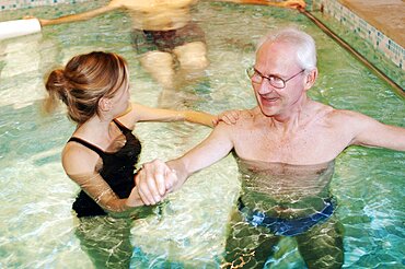 Mature Adult, Rehabilitation in Pool