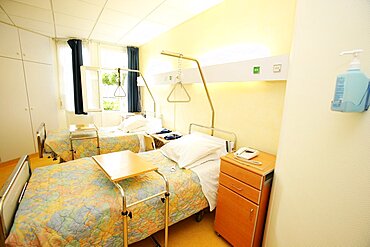 Interior Of A Hospital Room