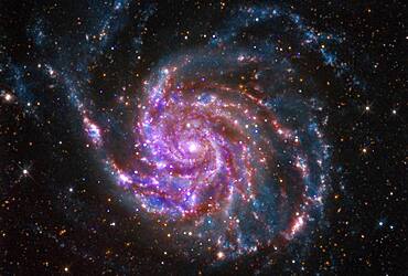 Pinwheel Galaxy, M101, NGC 5457, Composite