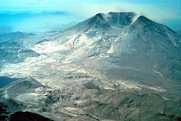 Mount St. Helens After Eruption