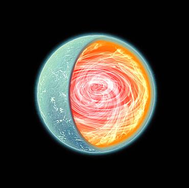 SGR 0418, Magnetar, Illustration