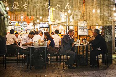 Izakaya, restaurant, in Ameyoko market Street.Tokyo city, Japan, Asia