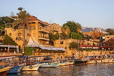 Port, harbour, Byblos, Lebanon