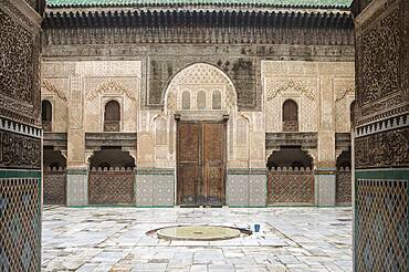 Medersa or Madrasa Bou Inania, Fez el Bali, Fez, Morocco