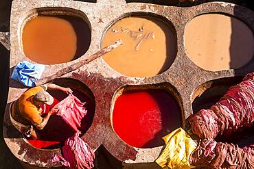 Chouwara tanneries. Fez. Morocco