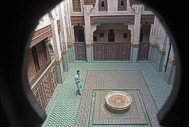 Bou Inania medersa, Meknes. Morocco